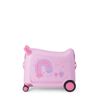American Tourister Skiddle Pink Unicorn back