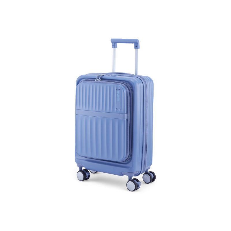 American Tourister Trento Blue Cabin angle