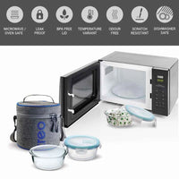All Fresh Borosilicate Glass Tiffin (Treo by Milton) - image 4 of 6 - Lunch Containers
