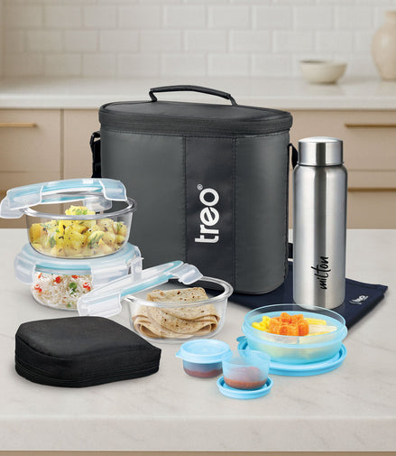 Treo by Milton All Weather Premier Borosilicate Glass Tiffin
