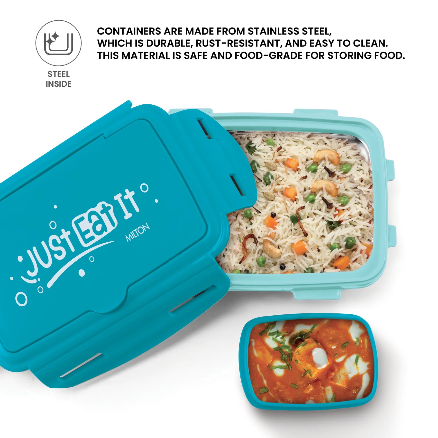 Miton Aroma Steel Thermoware Tiffin