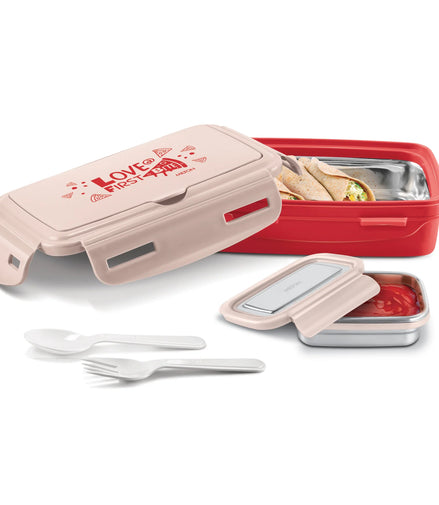 Milton Aroma Steel Thermoware Tiffin - image 1 of 7