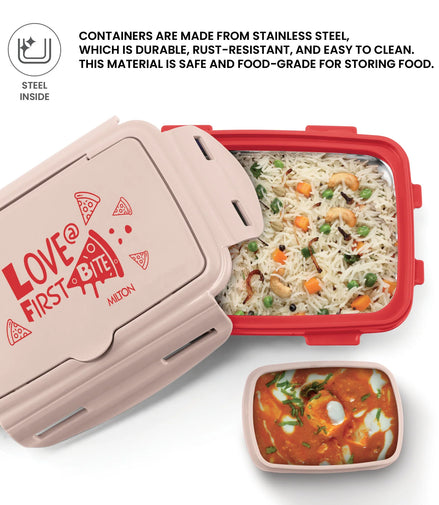 Milton Aroma Steel Thermoware Tiffin - image 2 of 7