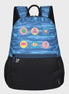 Arctic Fox Habit Aqua School Backpack for Boys and Girls