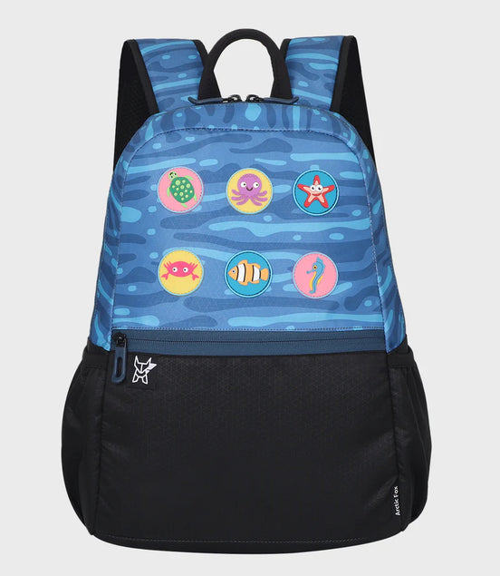 Arctic Fox Habit Aqua School Backpack for Boys and Girls