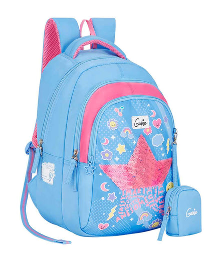 Genie Starlis Small Backpack for Kids - Blue