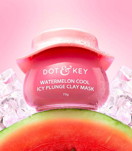 Dot & Key Watermelon Cool Icy Plunge Clay Mask