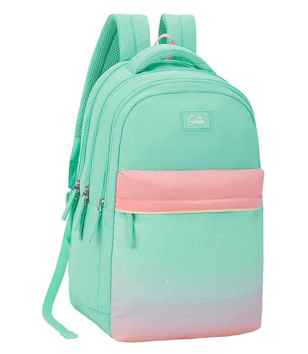 Genie Twinkle Dusk 27L School Backpack - Green