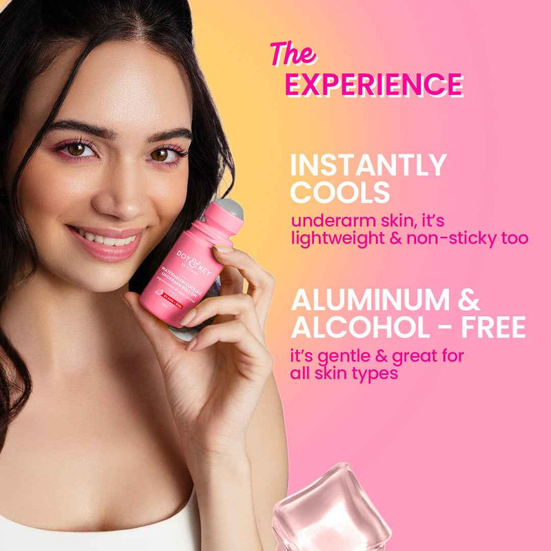 Dot & Key Watermelon Cooling Underarm Roll-On