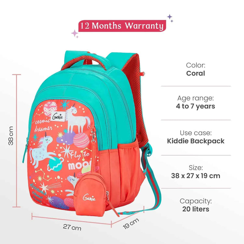 Genie Unicornstar School Bag - image 6 of 8 - Backpack