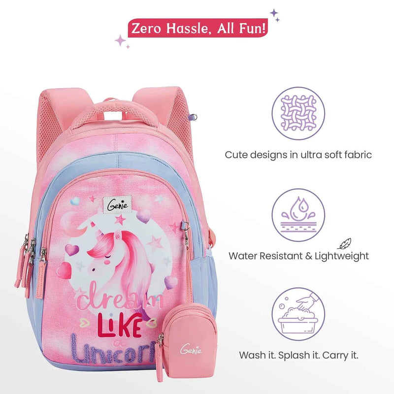 Genie Unicorndream School Bag - image 5 of 7 - Backpack