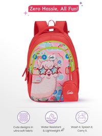 Genie Llama Drama Small Backpack for Kids Coral — view 5