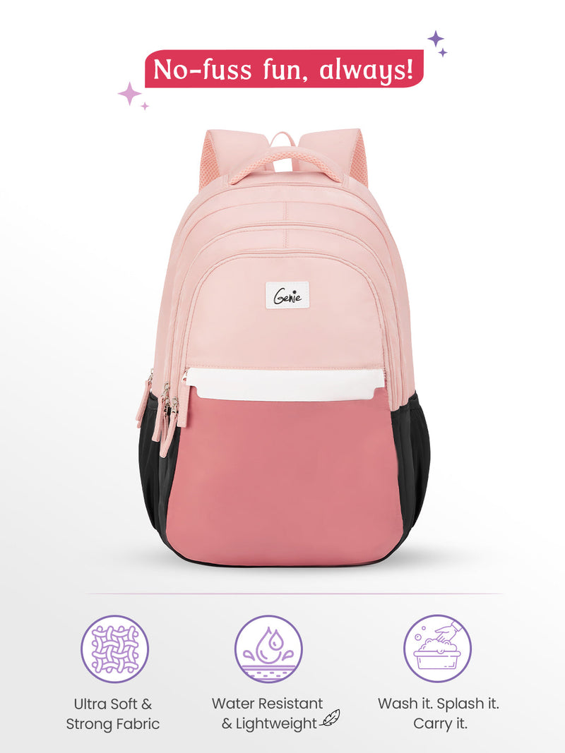 Genie Vibecheck 36L Laptop Backpack Beige — view 6