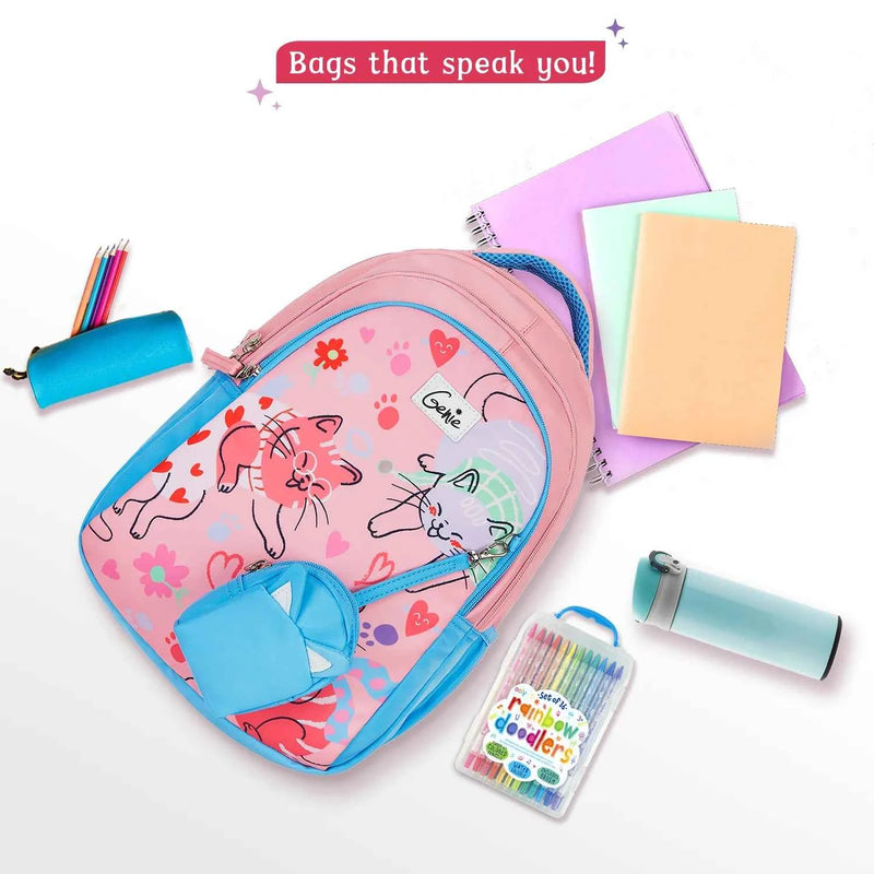 Genie Purrfect School Bag - image 6 of 8 - Backpack