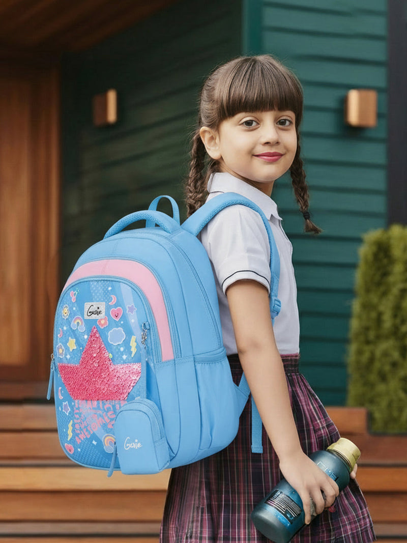 Genie Starlis Small Backpack for Kids Blue
