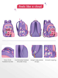 Genie Fun Pop Small Backpack for Kids - Purple