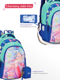 Genie Aqua Dream Small Backpack for Kids Navy Blue — view 4
