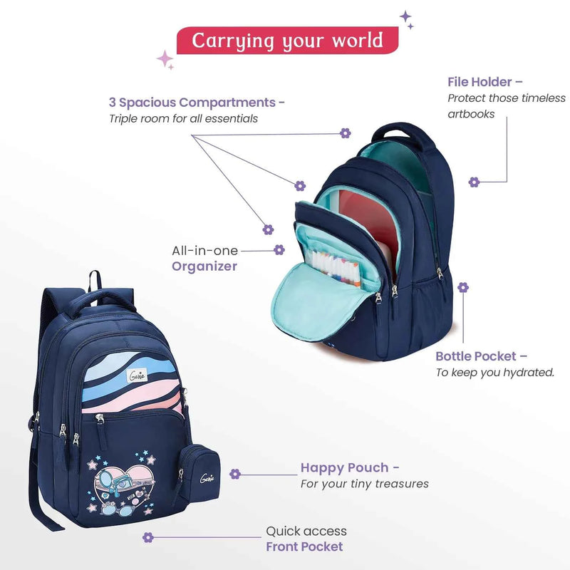 Genie Starlight School Bag - image 4 of 7 - Backpack