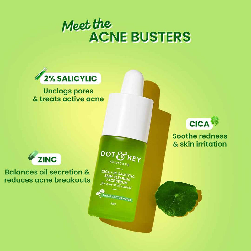 Dot & Key Cica + 2% Salicylic Acid Serum for Acne