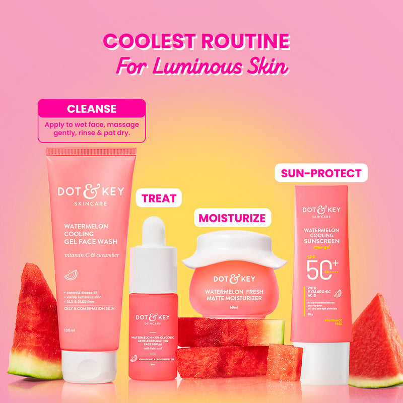 Dot & Key Watermelon Gel Face Wash pack