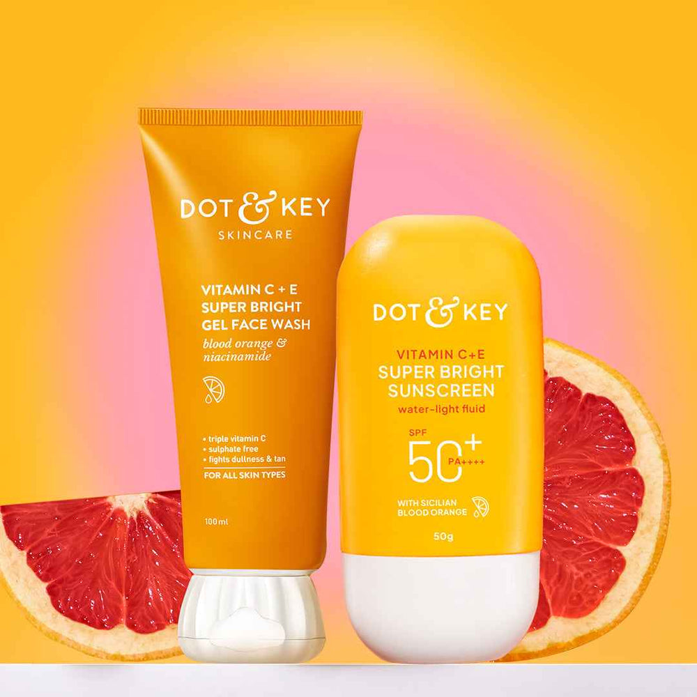 Dot & Key Good to Glow Vitamin C Combo (Face Wash + Sunscreen)