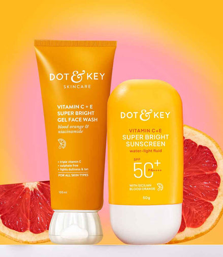 Dot & Key Good to Glow Vitamin C Combo (Face Wash + Sunscreen)
