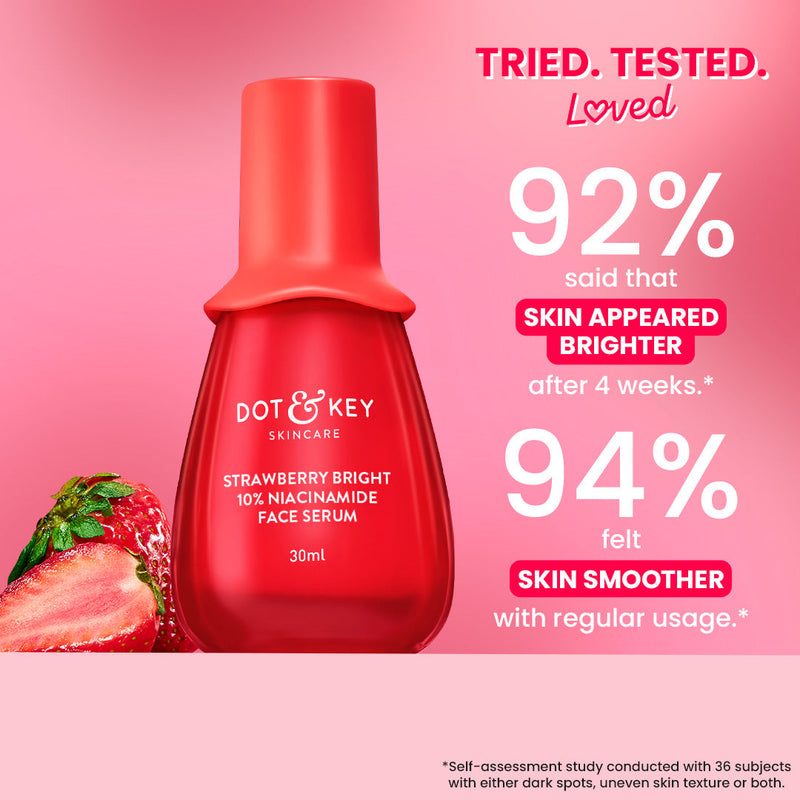 Dot & Key Strawberry Bright Niacinamide Serum results