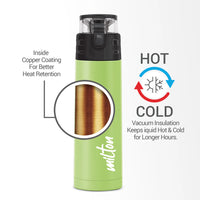 Milton Atlantis Thermosteel Water Bottle - image 2 of 18 - Water Bottle