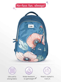 Genie Aurela 36L School Backpack - Dark Green