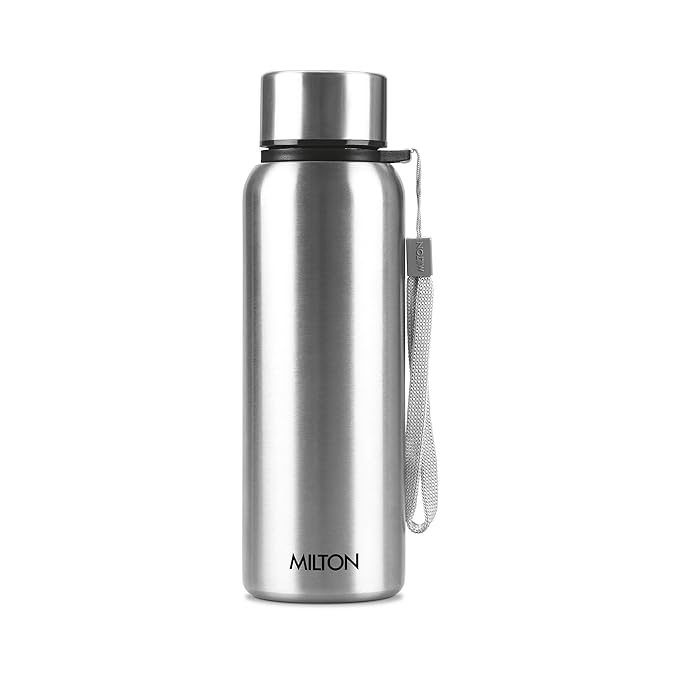 Milton Brim Stainless Steel Water Bottle — side view
