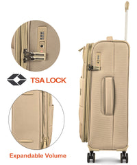 American Tourister Philly Natural Brown Cabin angle 2