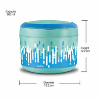 Milton Big Bite Lunchbox Aqua Green