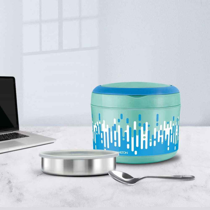 Milton Big Bite Lunchbox Aqua Green