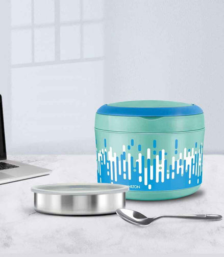 Milton Big Bite Lunchbox Aqua Green