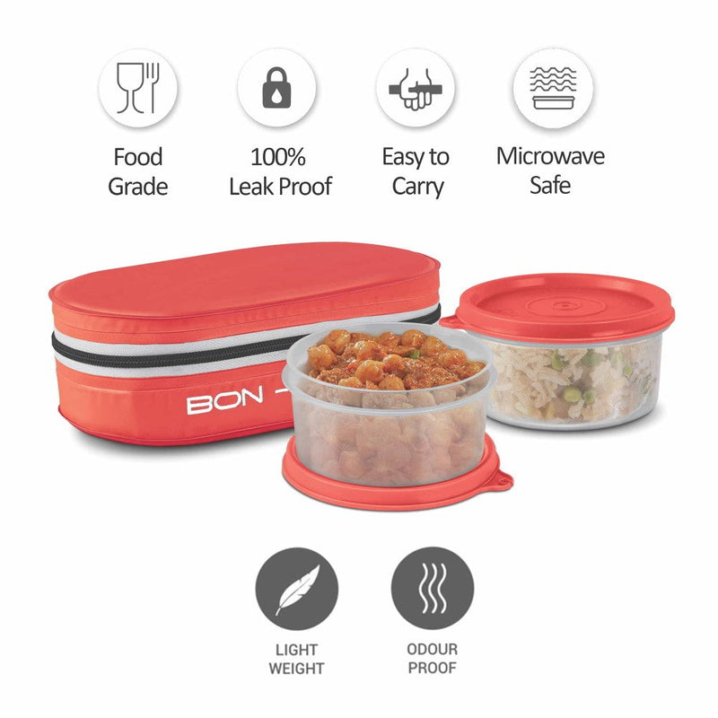 Milton New Bon Bon Plastic Lunchbox — front view