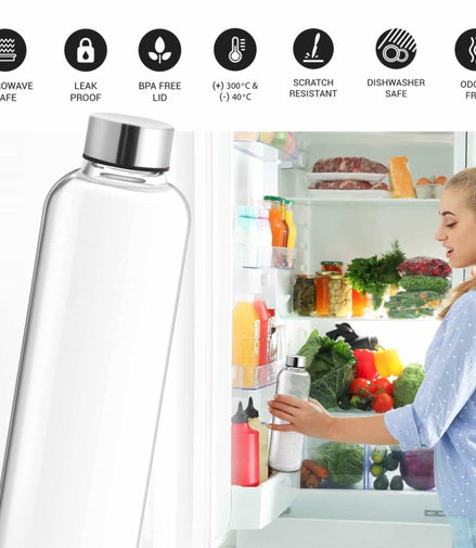 Treo by Milton Clarion Borosilicate Glass Bottle