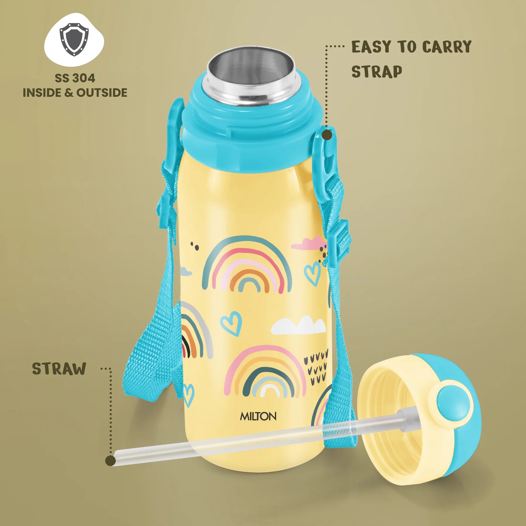 Milton Companion Vacuum Insulated Kids Bottle