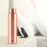 Milton Copper Aqua Pure Copper Water Bottle 1000ml — side view