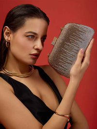 AKIKI London Brent Small Frame Clutch