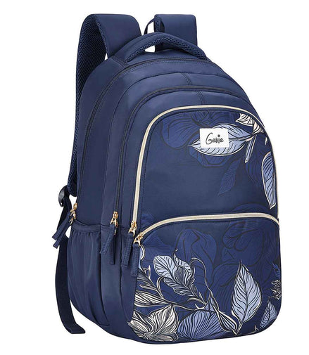 Genie Canopy 36L Laptop Backpack With Raincover - Navy Blue