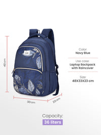 Genie Canopy 36L Laptop Backpack Navy Blue — view 5