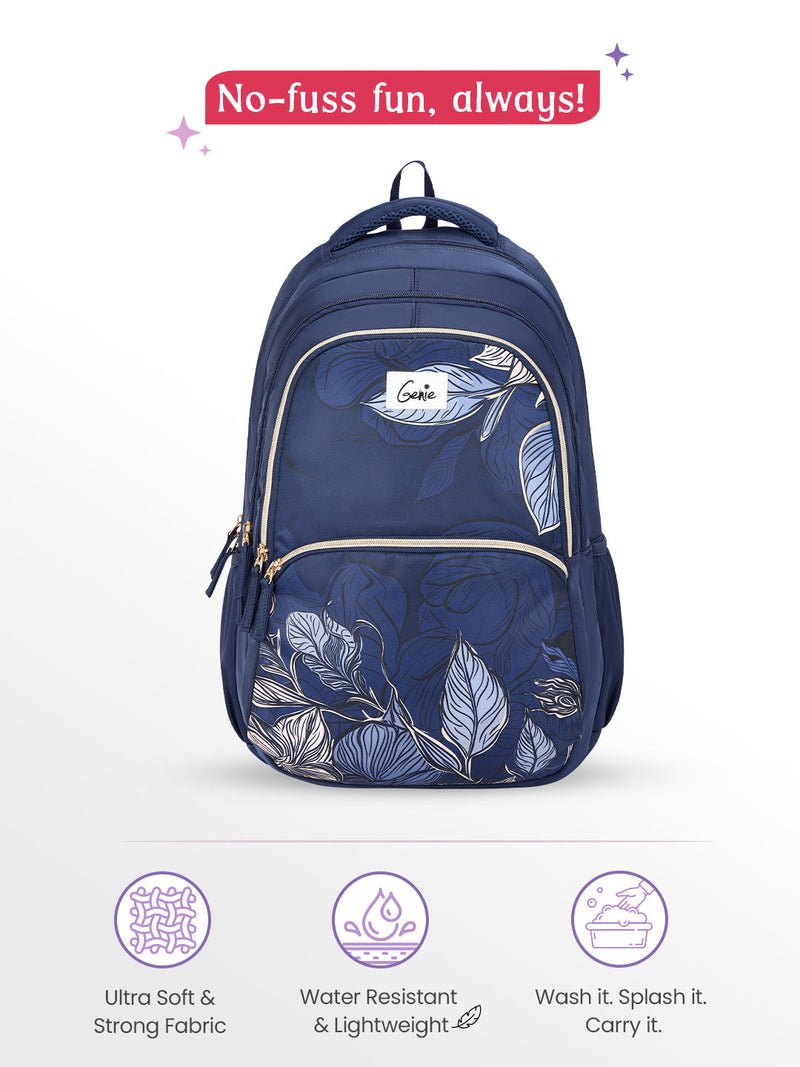 Genie Canopy 36L Laptop Backpack Navy Blue — view 6