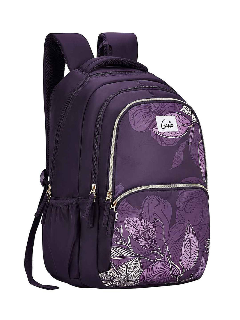 Genie Canopy 36L Laptop Backpack With Raincover - Wine Red