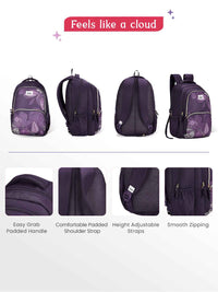 Genie Canopy 36L Laptop Backpack With Raincover - Wine Red