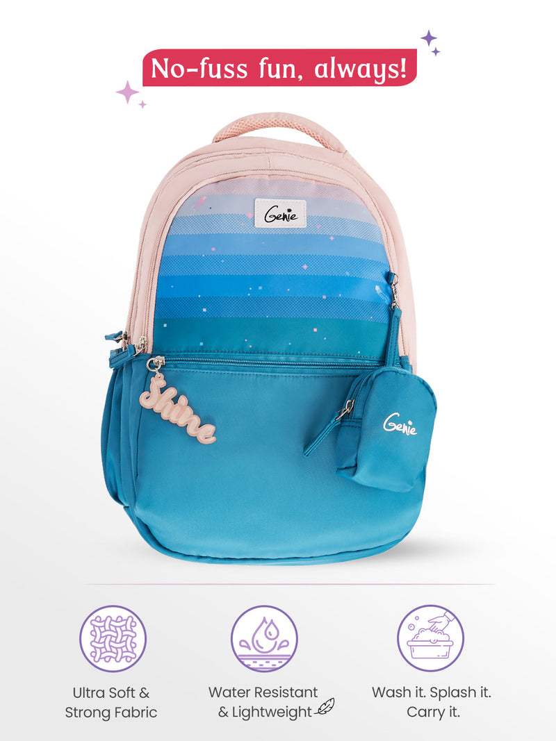 Genie Celestia 36L Laptop Backpack Bluish Green