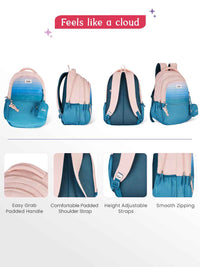 Genie Celestia 36L Laptop Backpack - Bluish Green