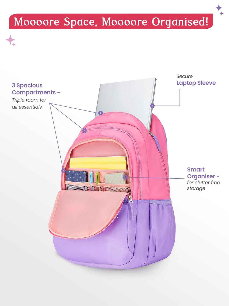 Genie Celestia 36L Laptop Backpack - Purple