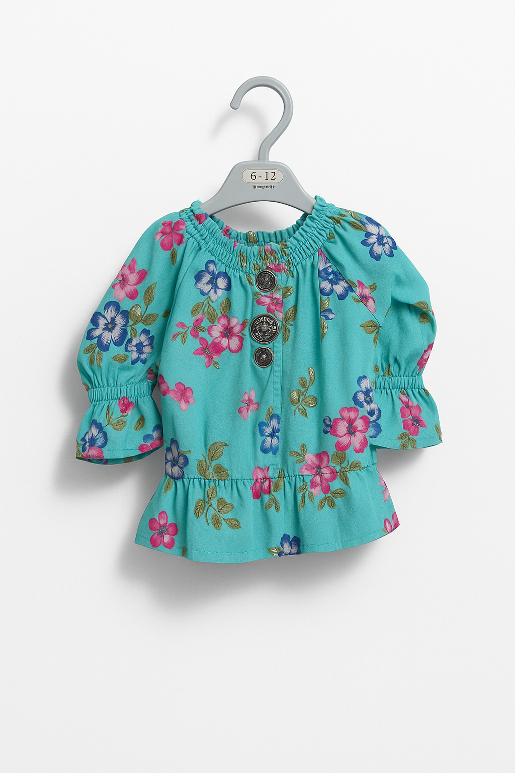 BLUE SOFT GIRLS TOP