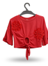 PINK FLOWER GIRLS TOP