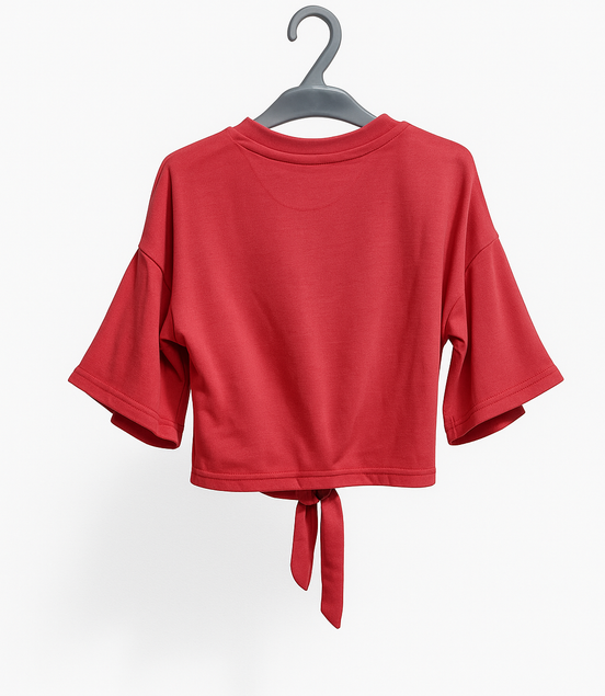 PINK FLOWER GIRLS TOP